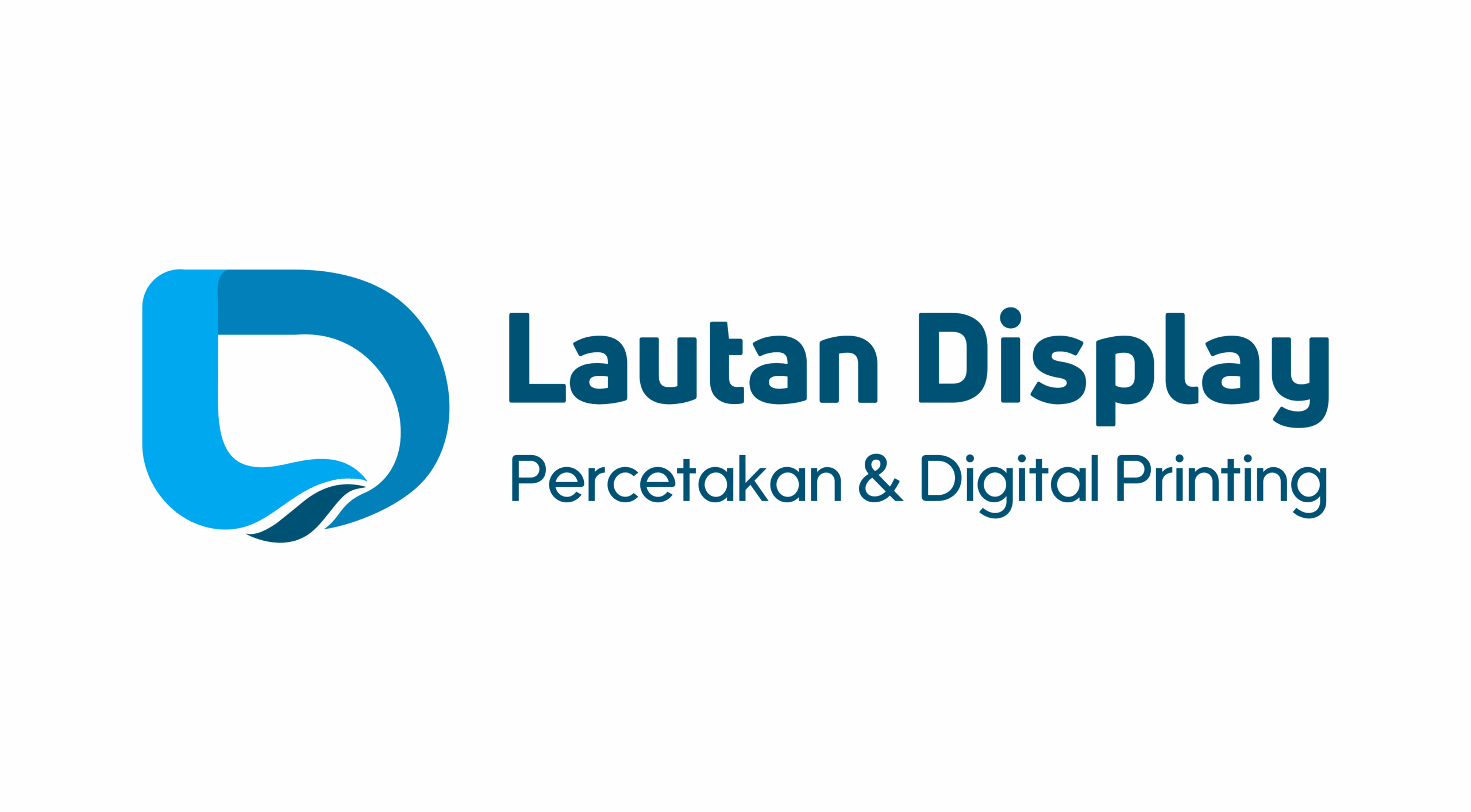 LOGO PERCETAKAN LAUTAN DISPLAY