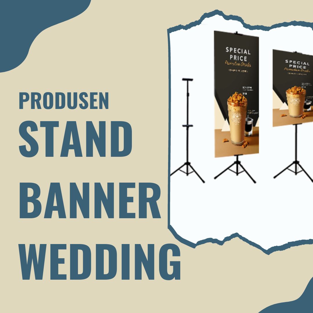 Stand Banner Wedding