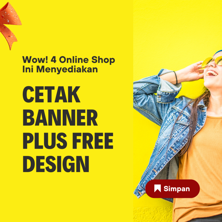Cetak Banner Free Design