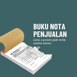 Buku Nota Penjualan Custom