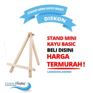 STAND MINI KAYU