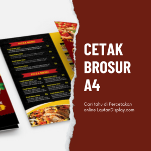 Cetak Brosur A4