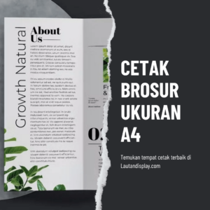 Cetak Brosur Ukuran A4