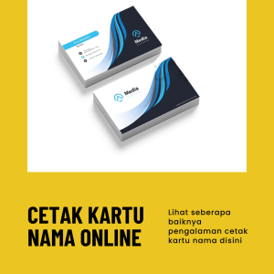 Cetak Kartu Nama Online