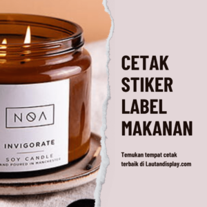 Cetak Stiker Label Makanan