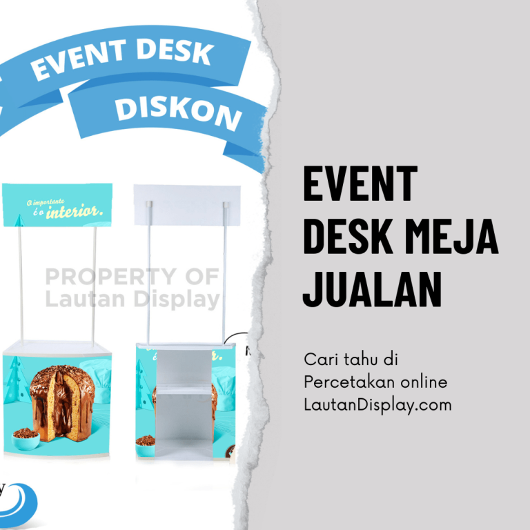 Event Desk Meja Jualan