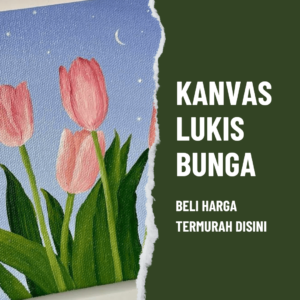 Kanvas Lukis Bunga