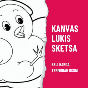 Kanvas Lukis Sketsa