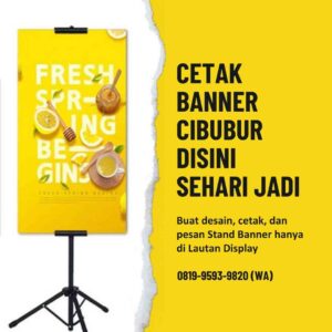 Cetak Banner Cibubur Lautan Display