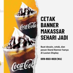 Cetak Banner Makassar Lautan Display