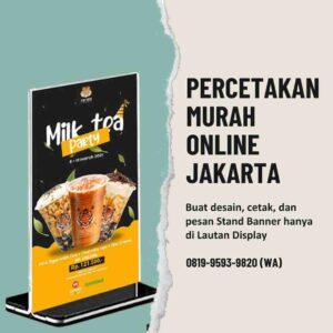 Percetakan Murah Online Jakarta Lautan Display