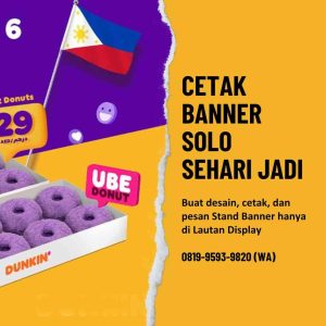 Cetak Banner Solo Lautan Display