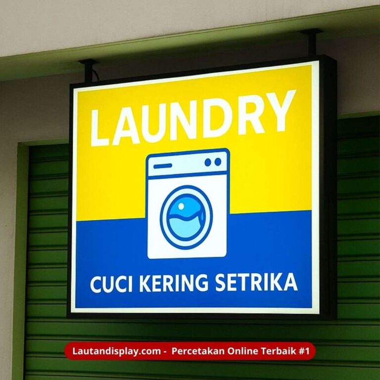 Buat Neon Box di Tangerang Selatan -Lautan Display