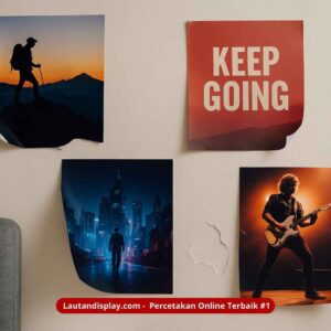 Cara Memasang Poster Dinding - Lautan Display