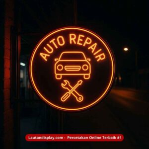 Cara Membuat Neon Box Bulat Sendiri - Lautan Display