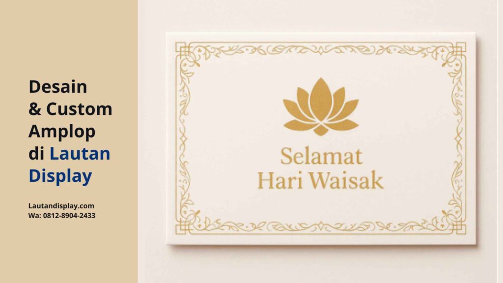 Contoh Amplop Berdana Hari Waisak 2025 - Lautan Display