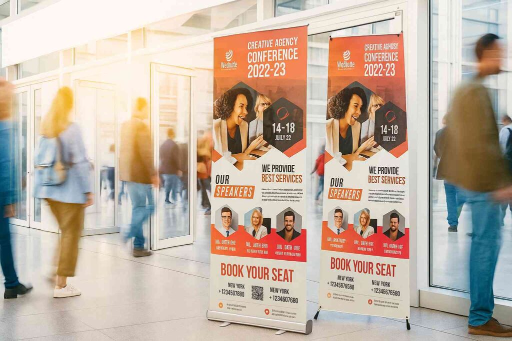 Contoh Banner Acara Seminar - Lautan Display