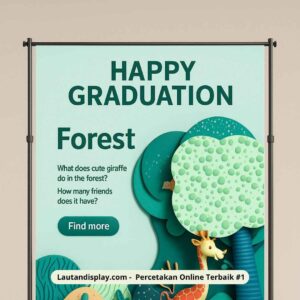 Jual Banner Photobooth Wisuda- Lautan Display