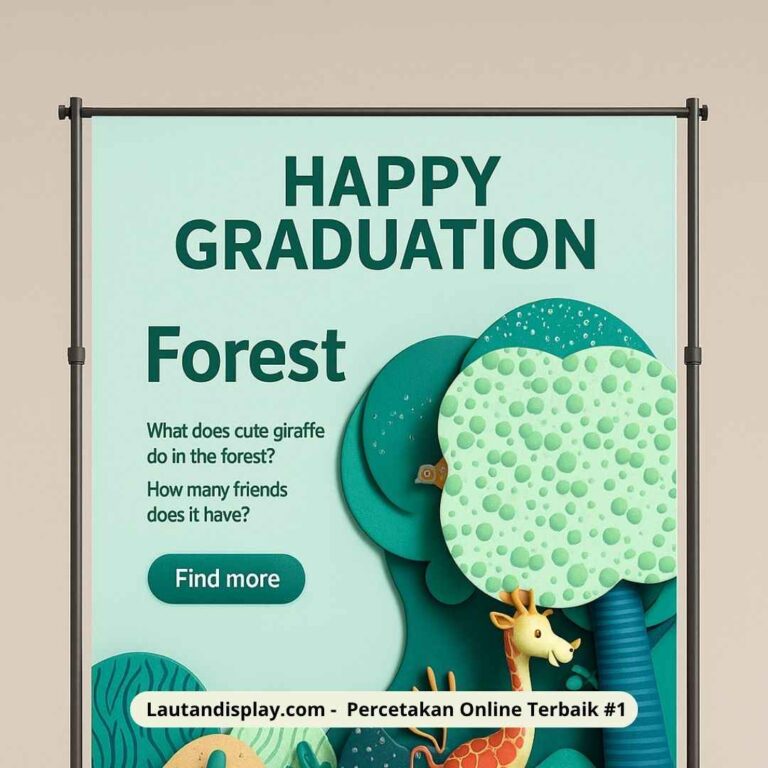 Jual Banner Photobooth Wisuda- Lautan Display