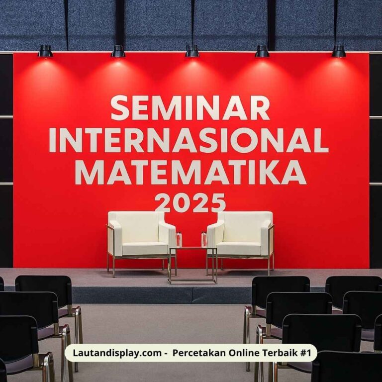 Ukuran Banner Untuk Seminar - Lautan Display