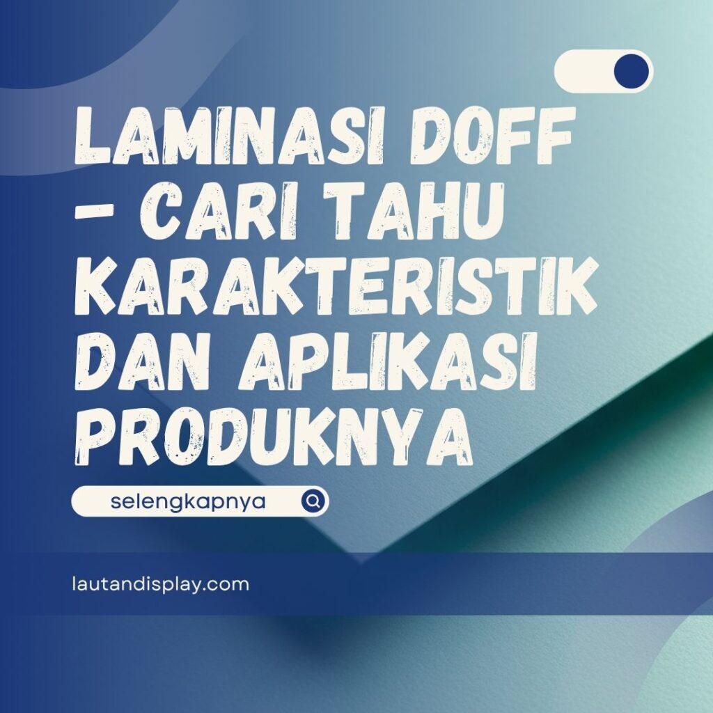 Laminasi Doff
