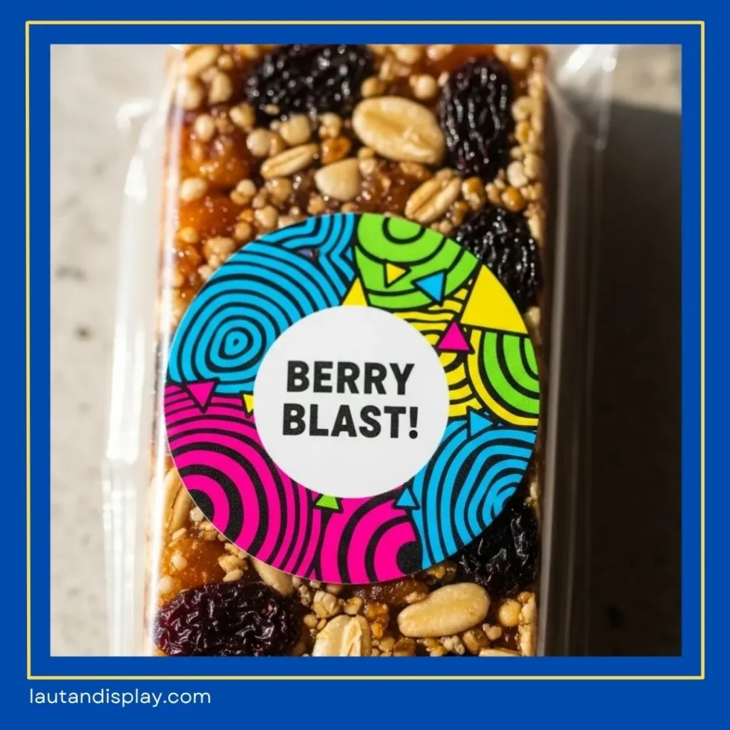 Cetak Stiker Label Snack