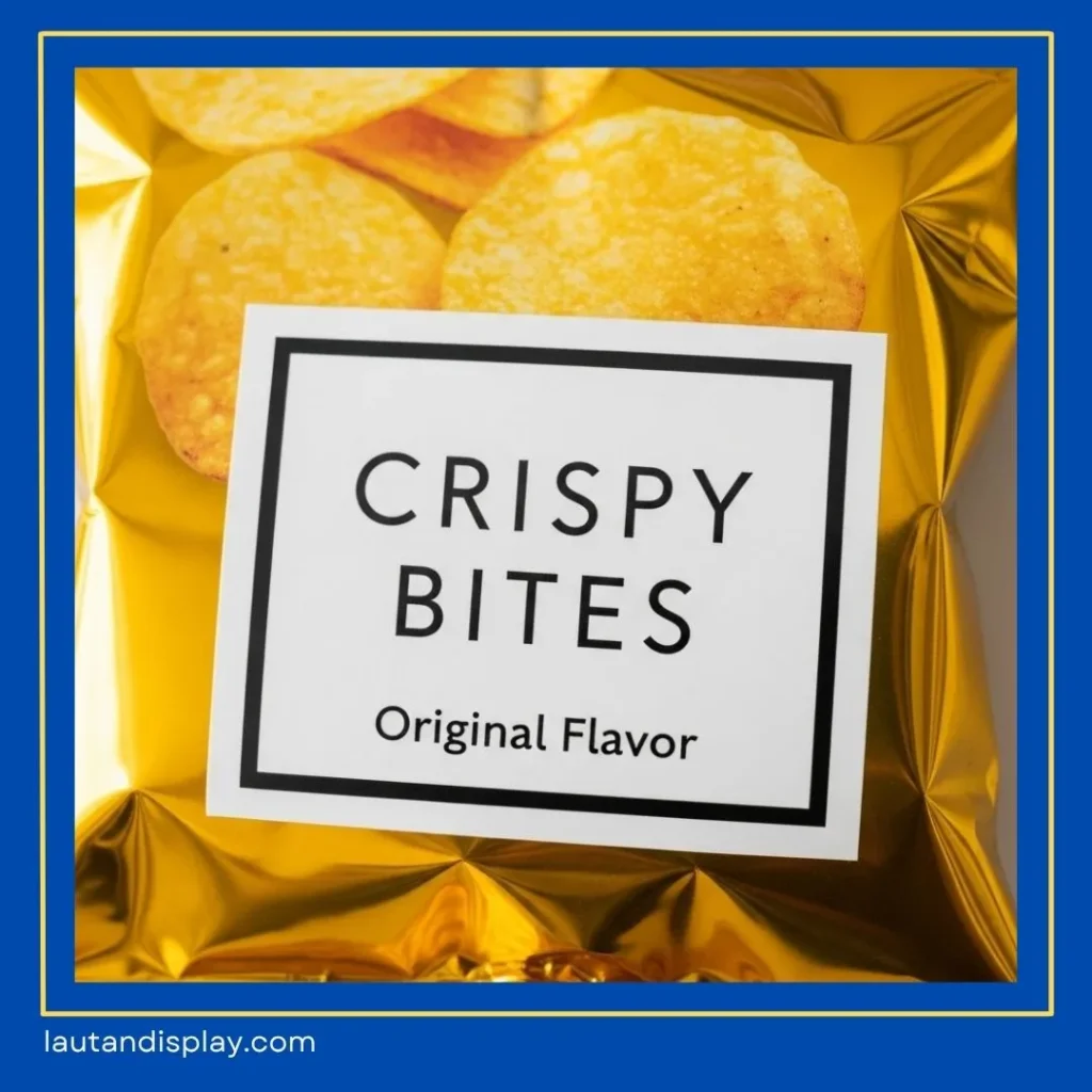 Cetak Stiker Label Snack