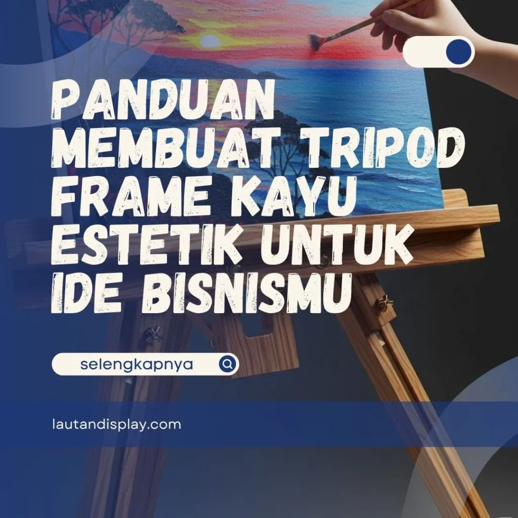 Membuat Tripod Frame Kayu