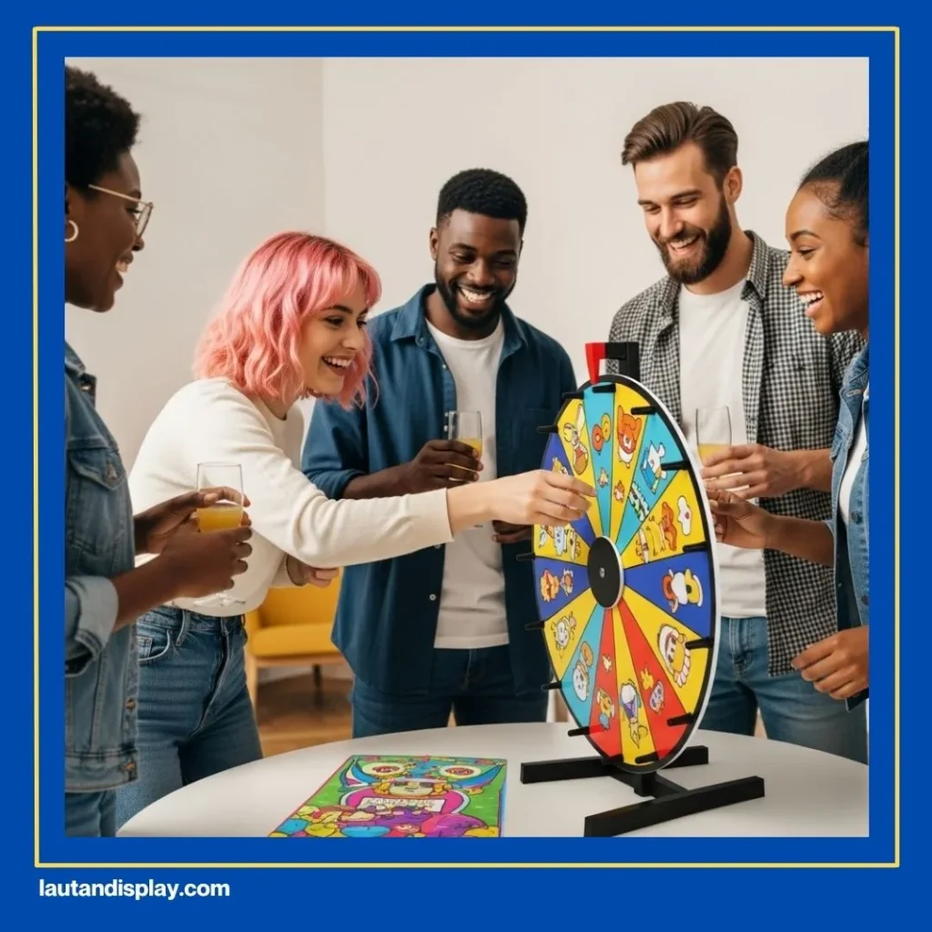 Tripod Game Spin Wheel
