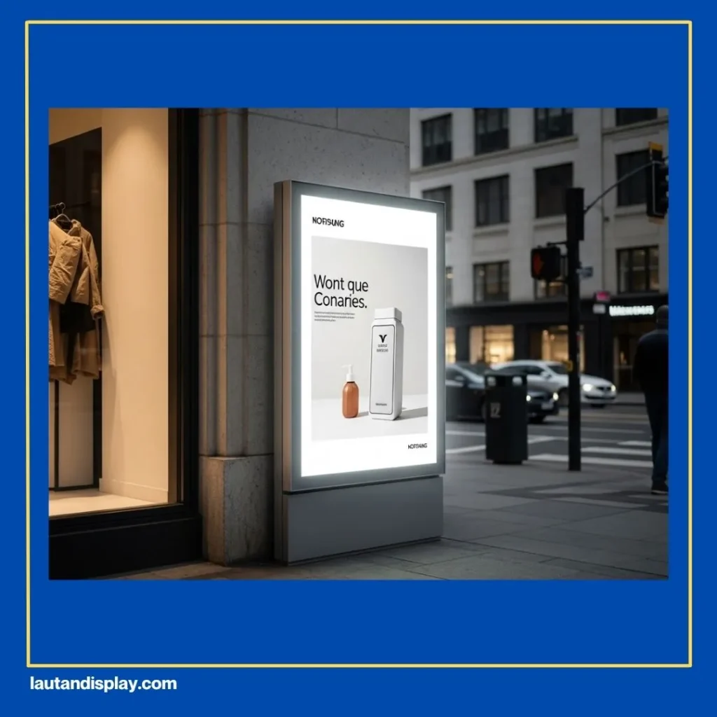Slim Light Box LED Promosi
