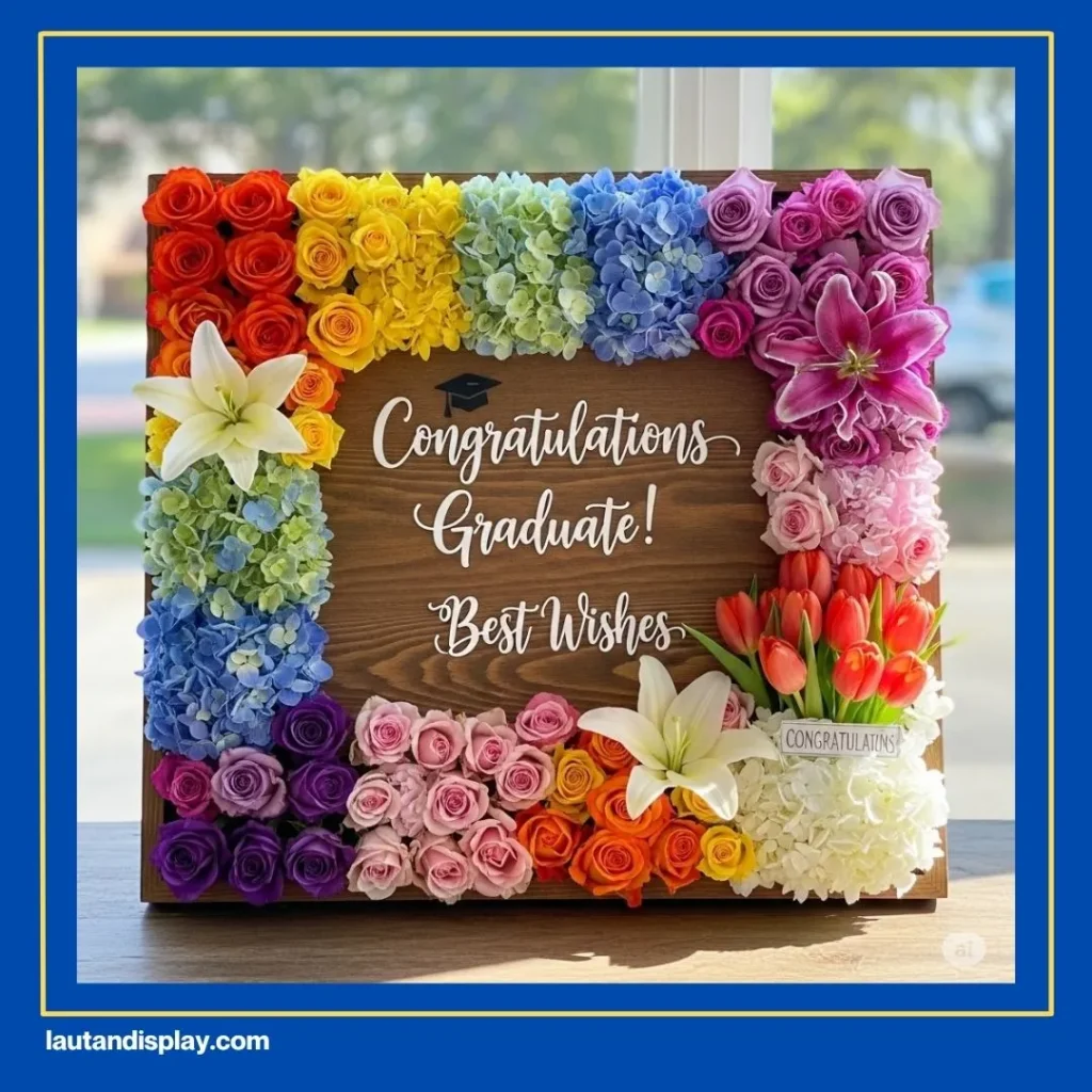 Papan Karangan Bunga Wisuda