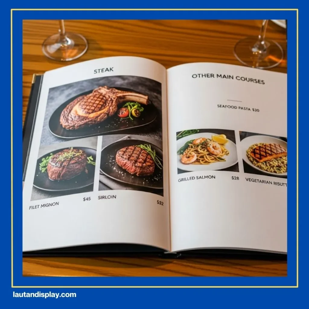 Cetak Buku Menu