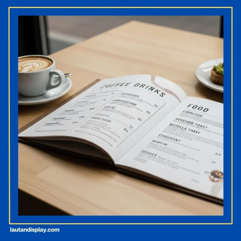 Cetak Buku Menu