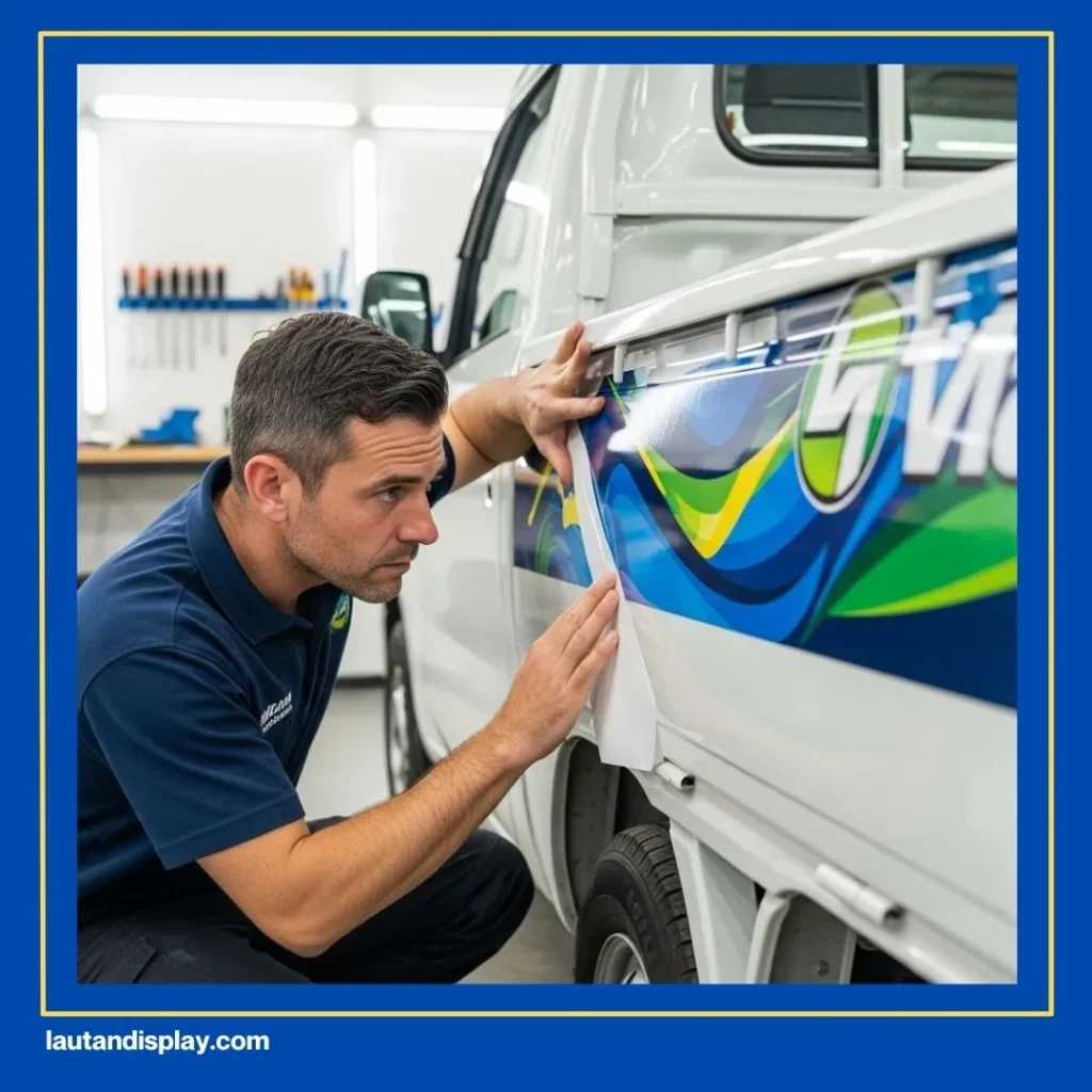 Cutting Sticker Mobil