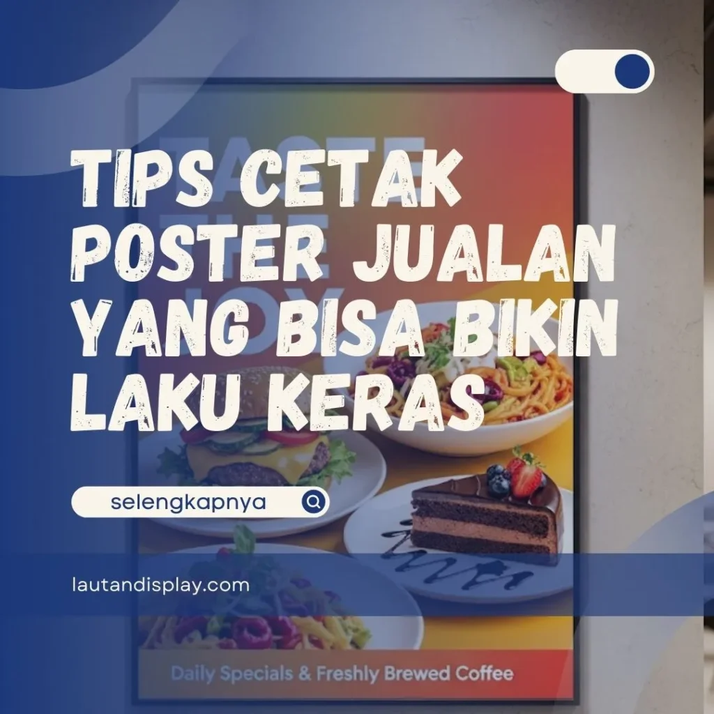 Cetak Poster Jualan
