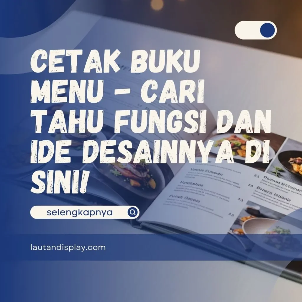 Cetak Buku Menu