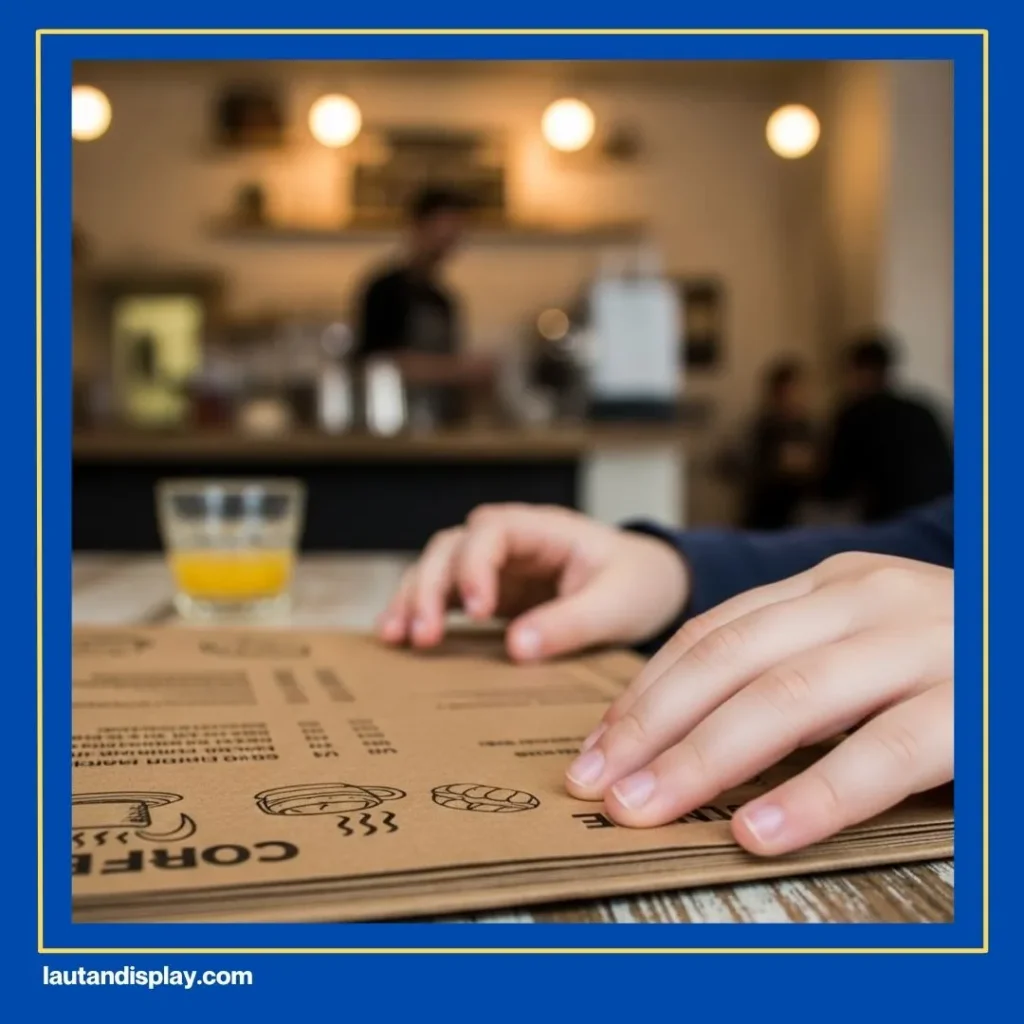 Kertas Menu Cafe