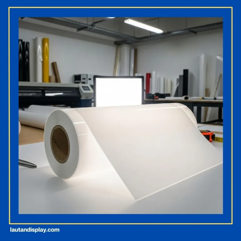 Bahan Backlite Banner