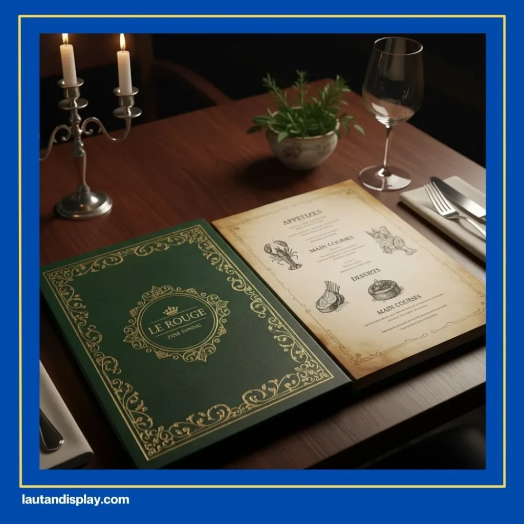 Cetak Menu Hard Cover