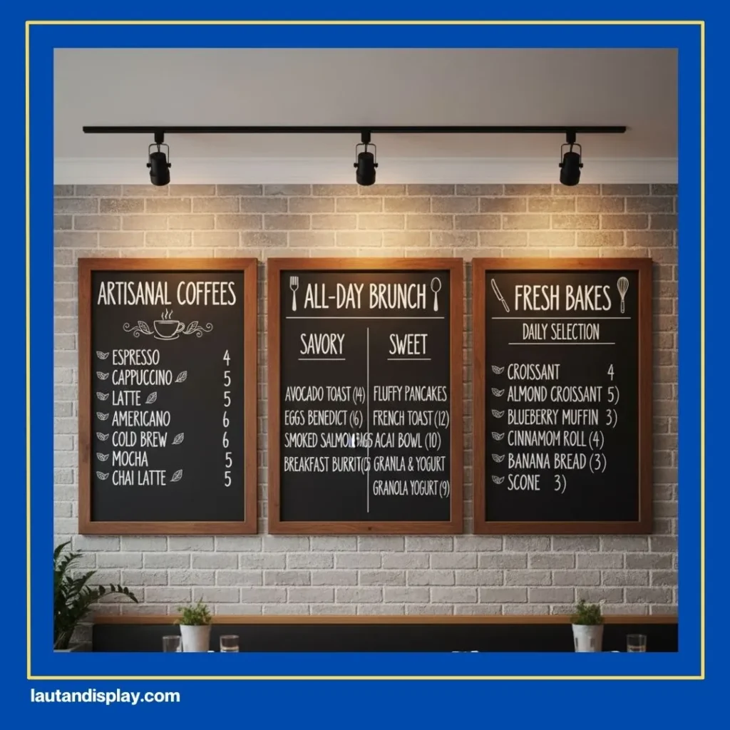 Cetak Menu Board