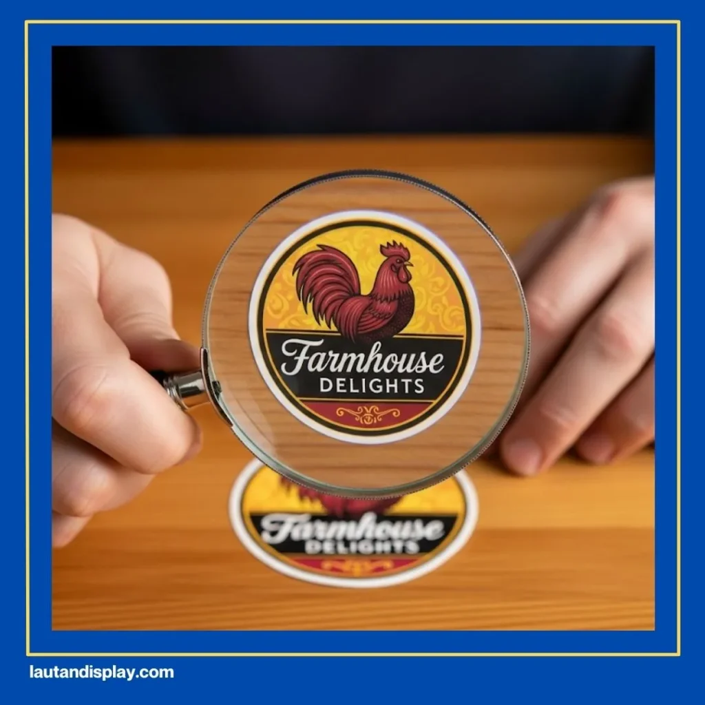 Cetak Stiker Logo