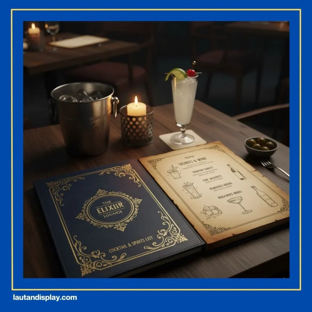 Cetak Menu Hard Cover