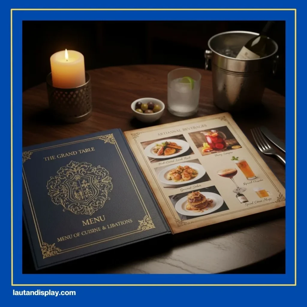 Cetak Menu Hard Cover