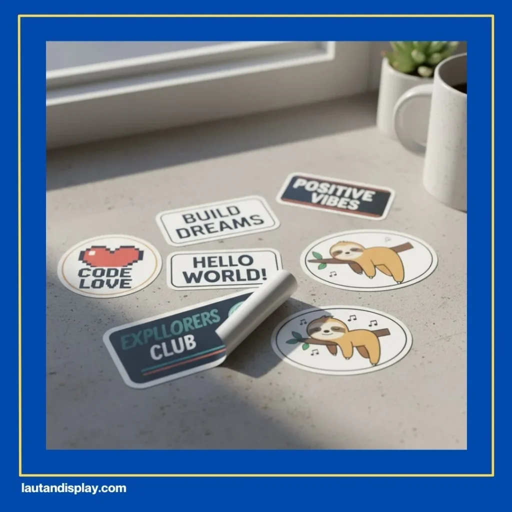 Cetak Stiker Vinyl