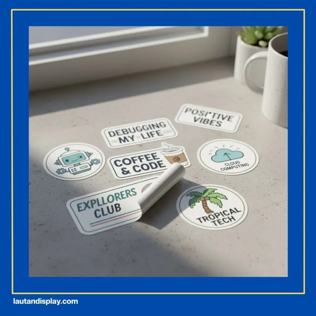 Cetak Stiker Vinyl