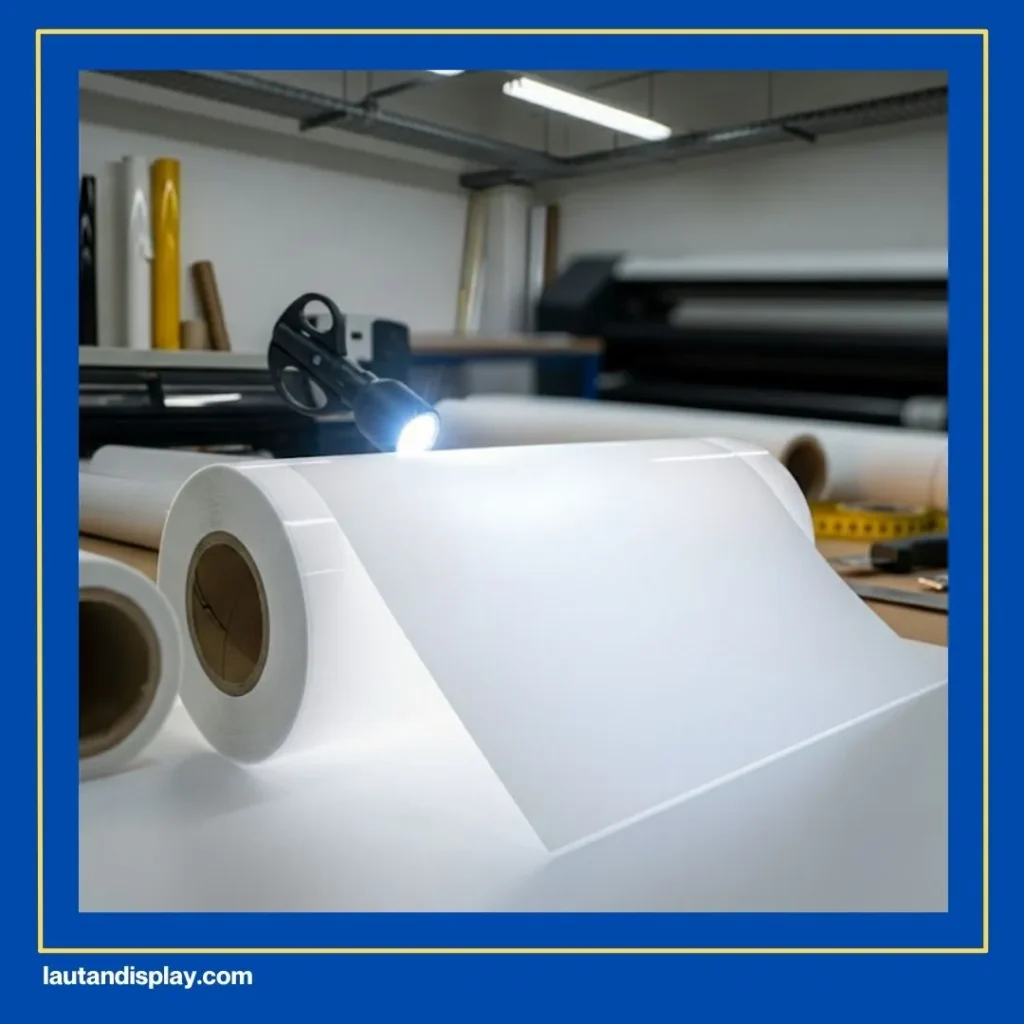 Bahan Backlite Banner