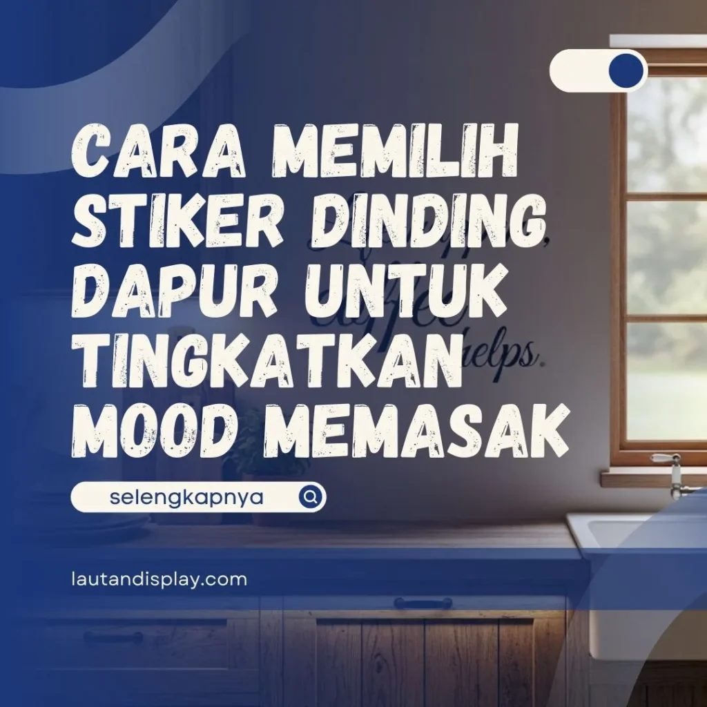 Stiker Dinding Dapur
