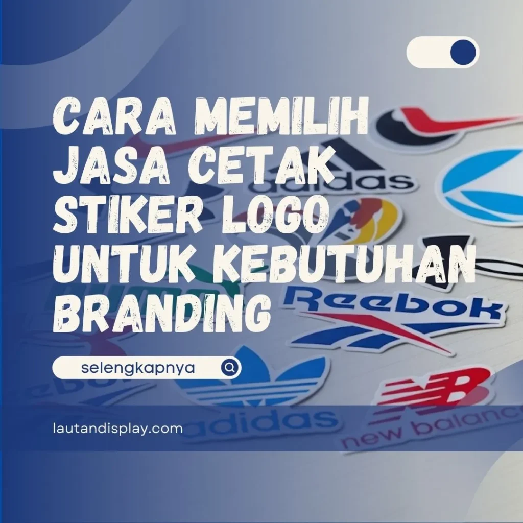 Cetak Stiker Logo