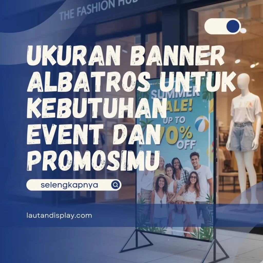 Ukuran Banner Albatros