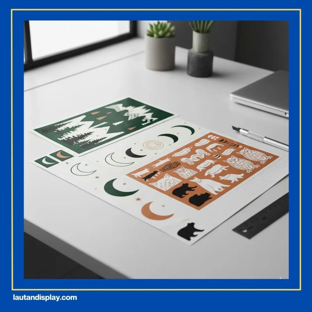 Cutting Sticker Laptop